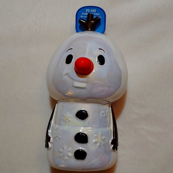 NWT: Hallmark Disney Frozen II Olaf sounds piggy bank - Picture 1 of 6